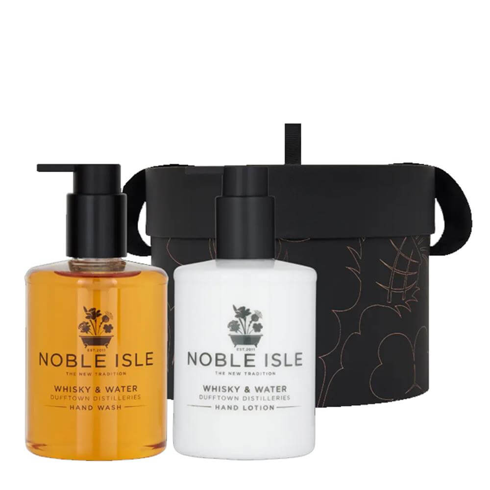 Noble Isle Luxury Whisky & Water Hand Care Duo Gift Set